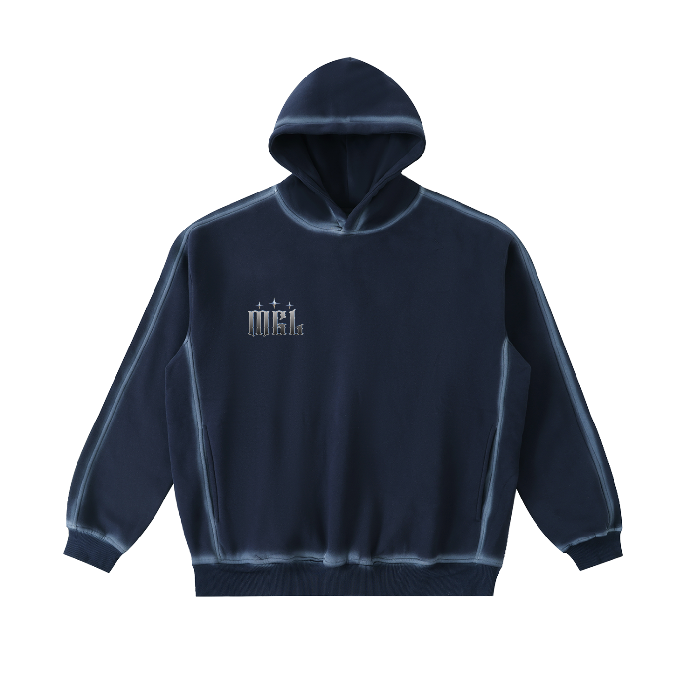 MGL "Beach Boy Blue' Sun-Faded Limited Edition Pull Over Hoodie