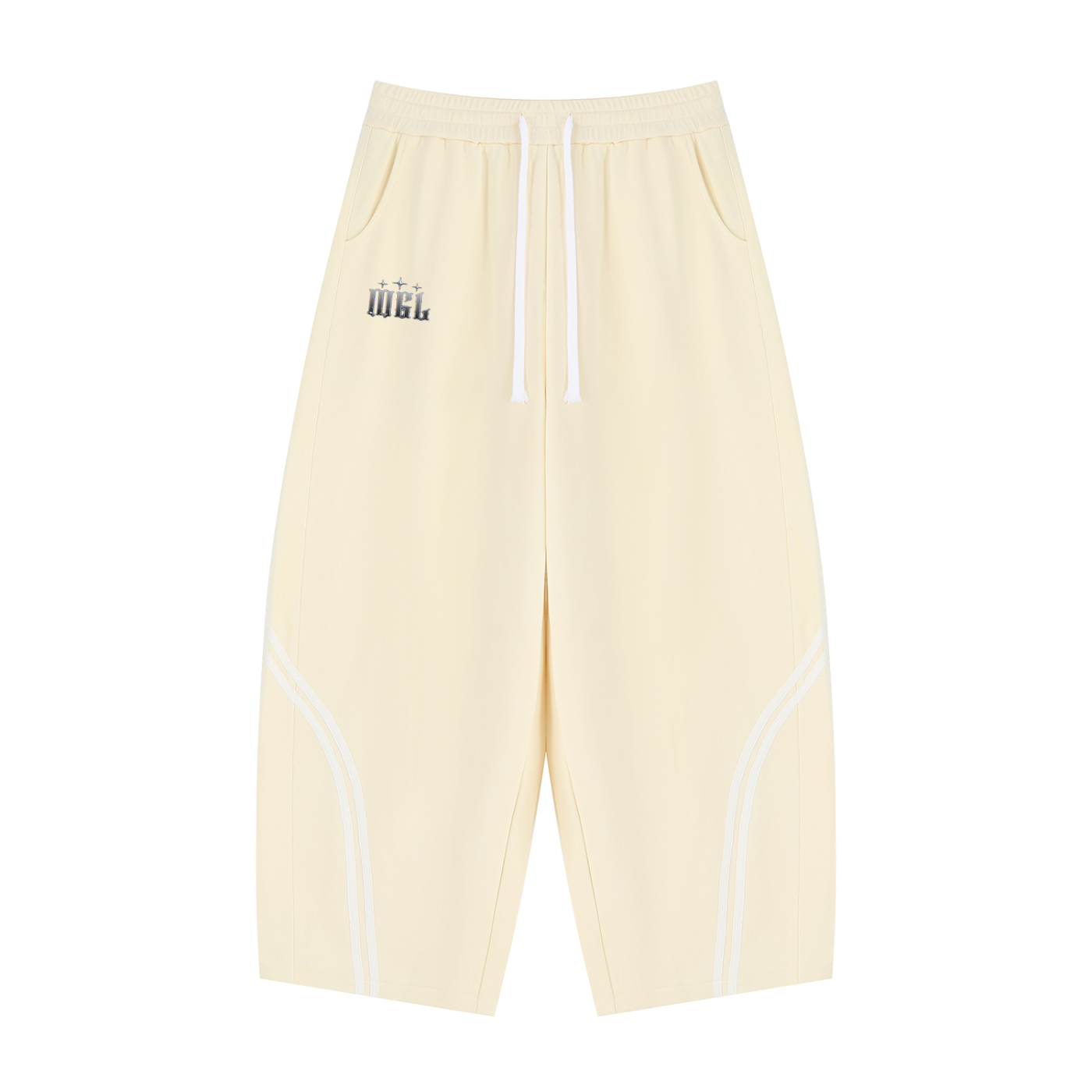 MGL Wide Leg Piping Sweatpants