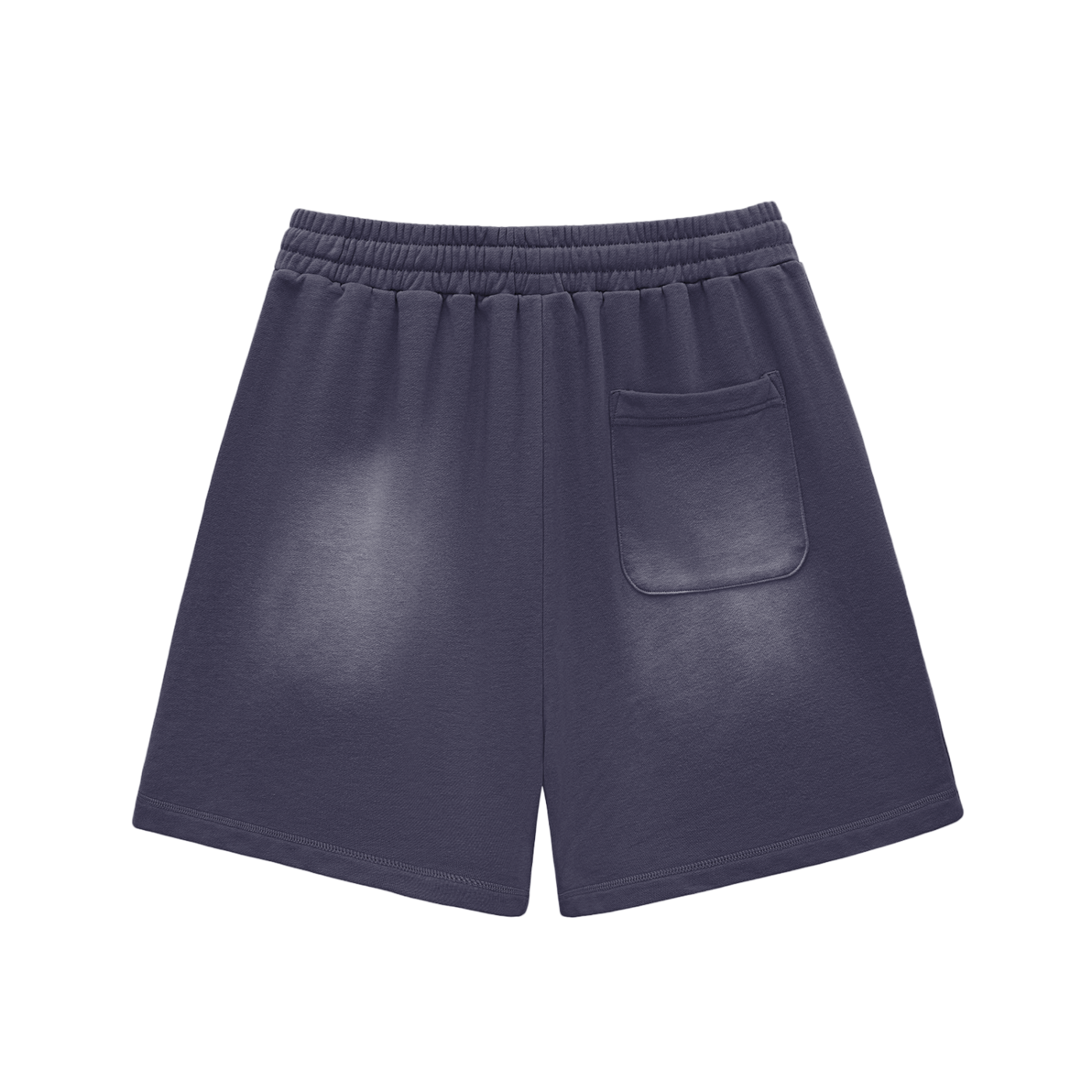 MGL "Sun-Kissed" Raw Edge Cotton Athletic Shorts