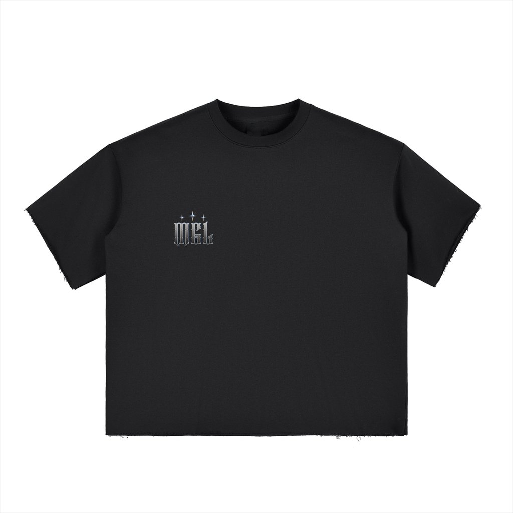 MGL Half-Sleeve Raw-Edge T-Shirt