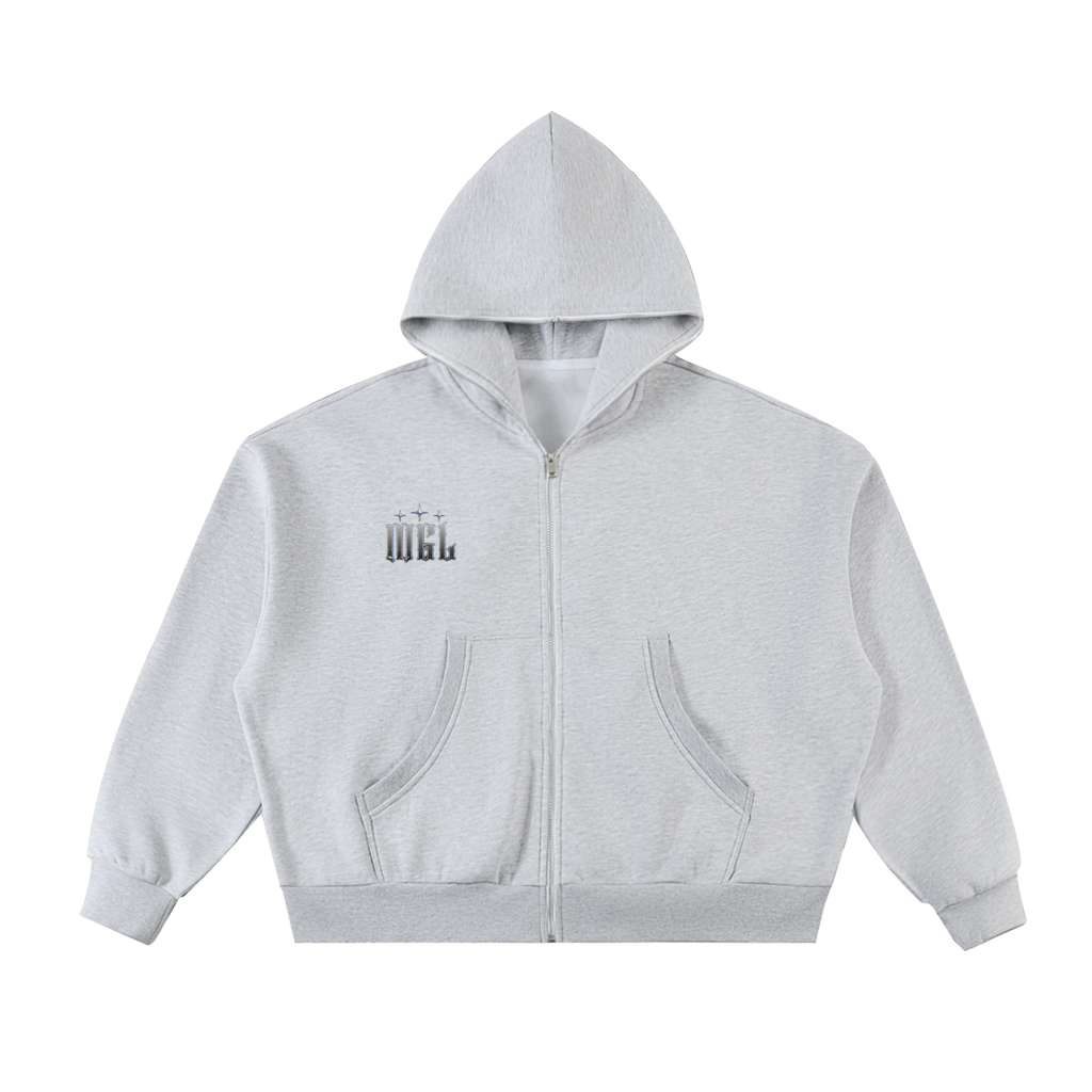 MGL Trendy Full-Zip Up Hoodie