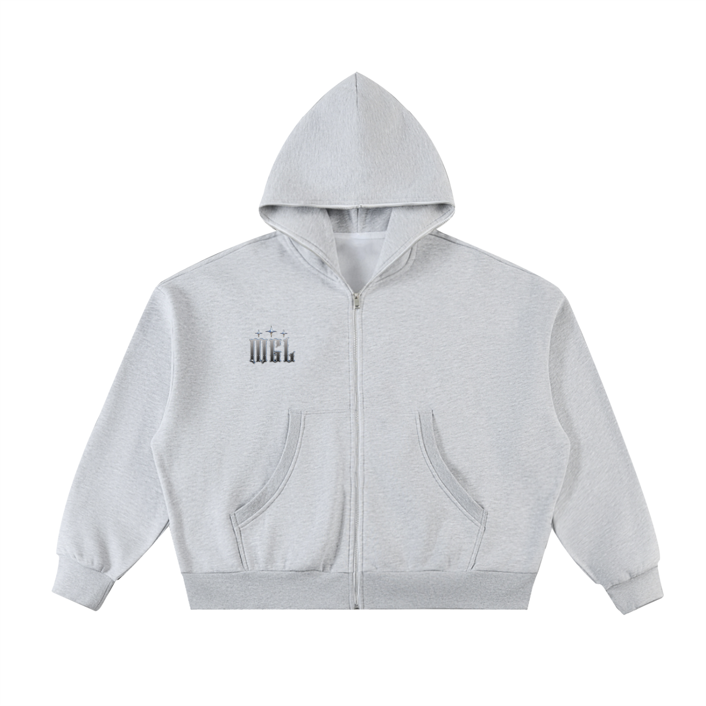 MGL Trendy Full-Zip Up Hoodie