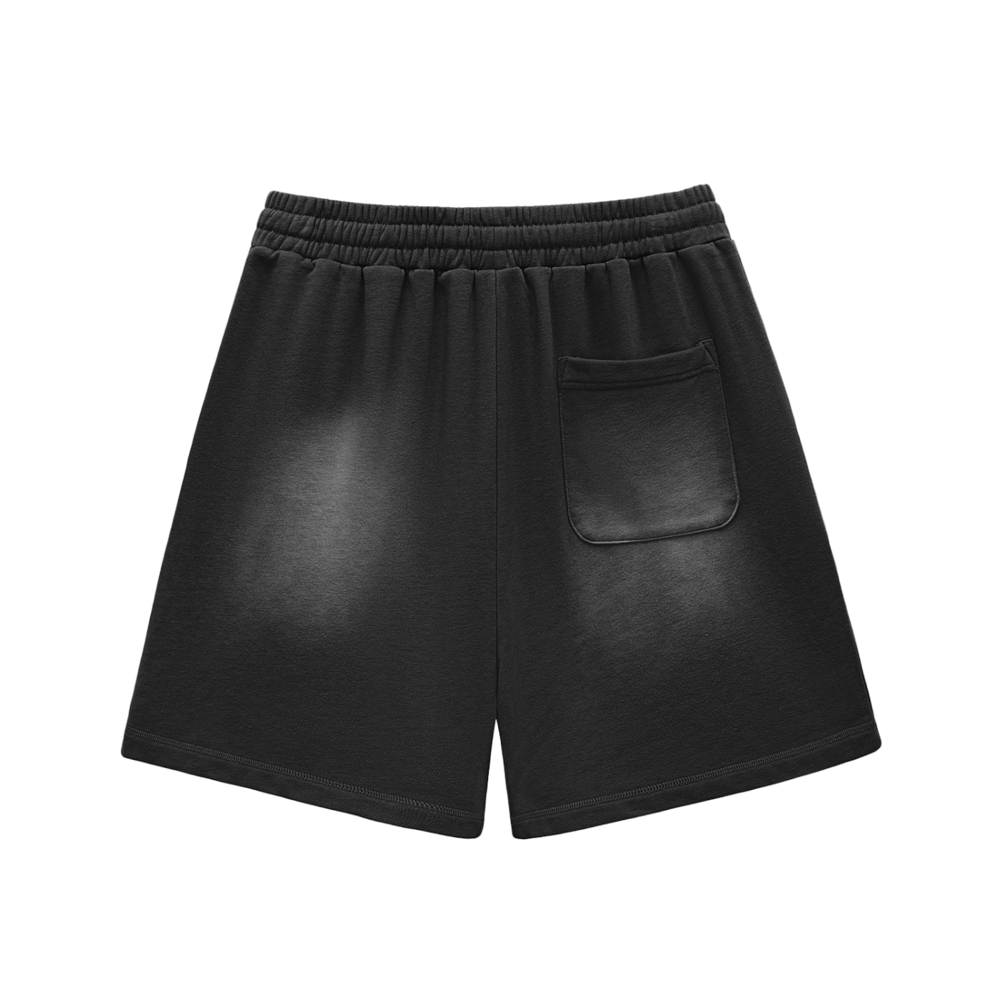 MGL "Sun-Kissed" Raw Edge Cotton Athletic Shorts