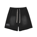 MGL "Sun-Kissed" Raw Edge Cotton Athletic Shorts