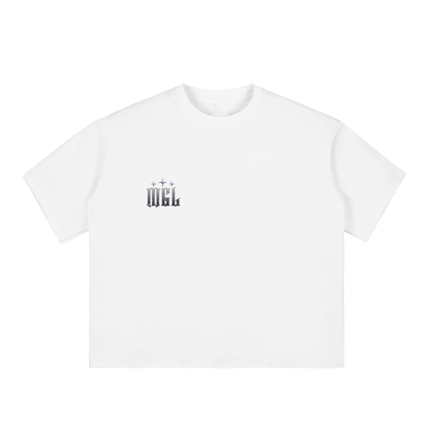MGL Half-Sleeve Raw-Edge T-Shirt